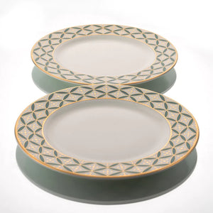 Set of 2 Jayamati Dinner Plates