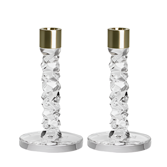 Set of 2 Carat Candle Holders