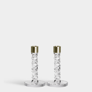 Set of 2 Carat Candle Holders