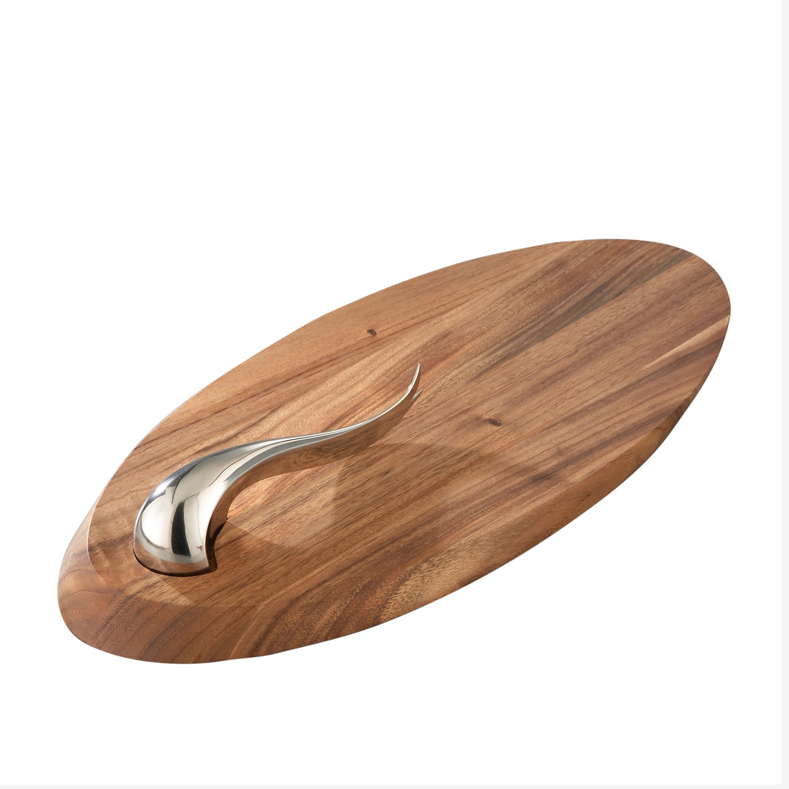 Aaron Johnson Acacia Wood Cheese Board & Knife Set