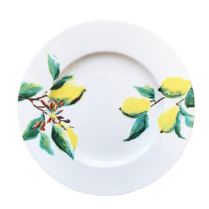 Set of 2 Amalfi Coast Lemons Side Plate