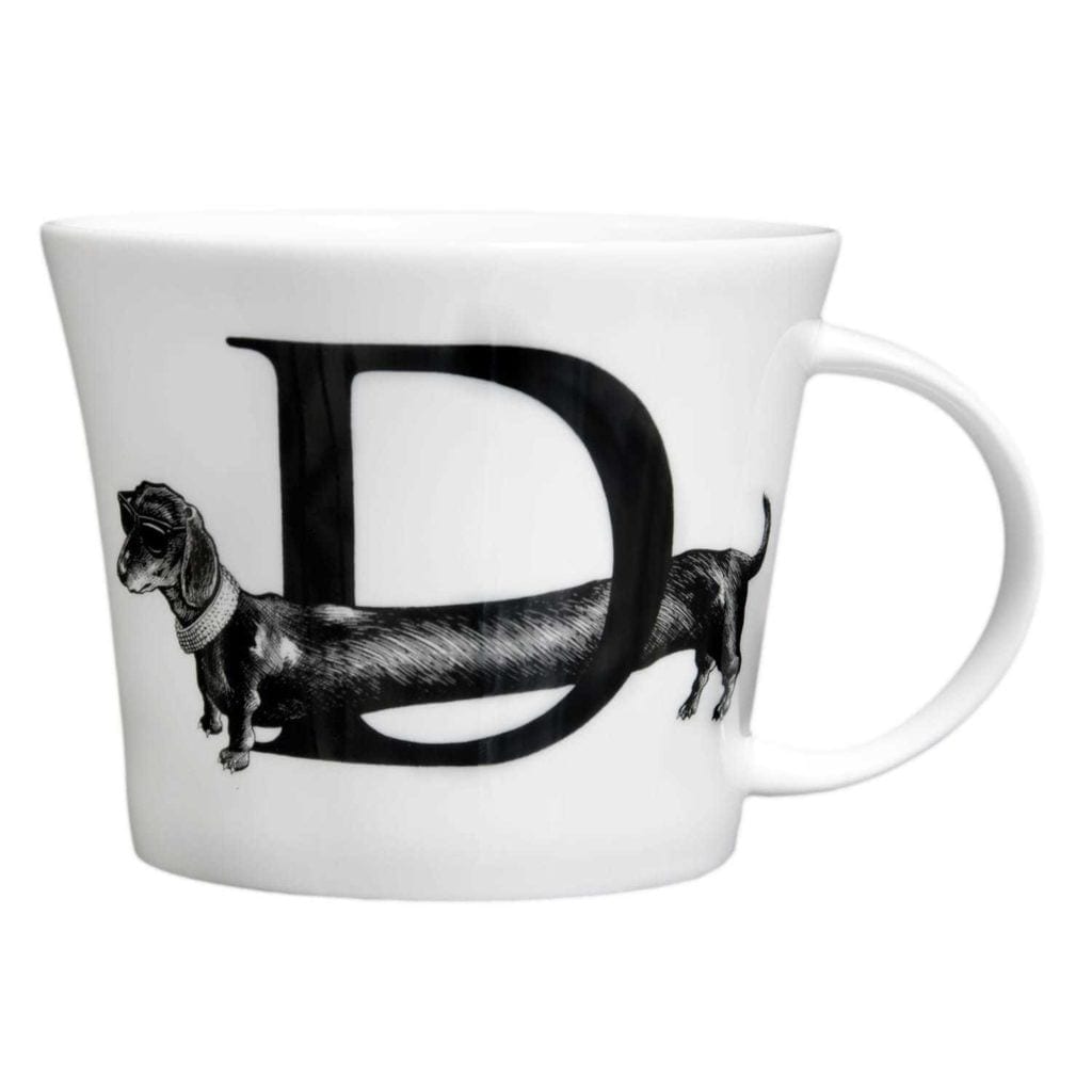 D Dog Alphabet Mug