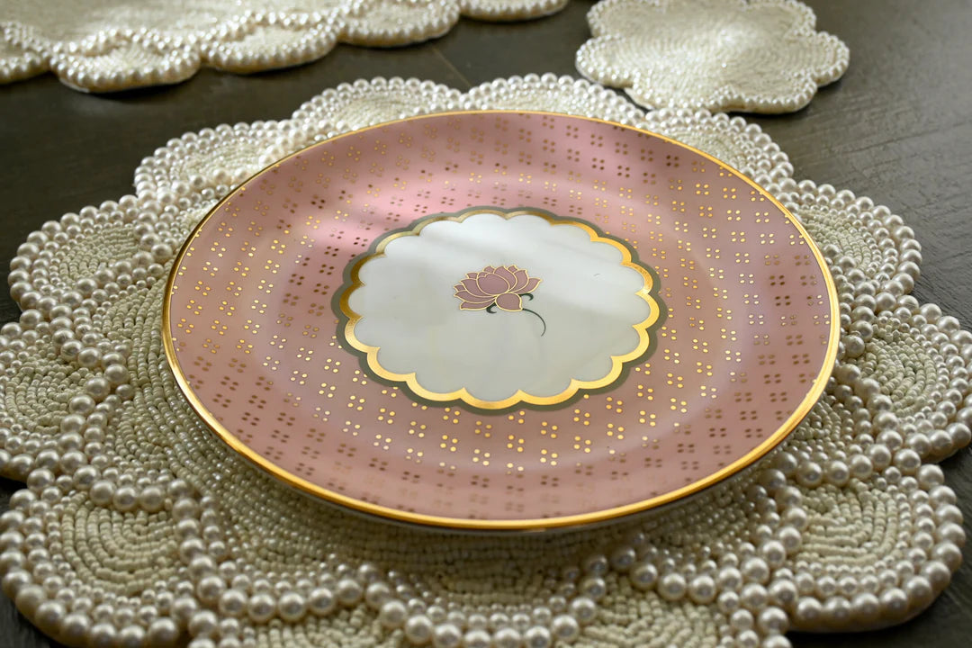 Pearl Set of 6 Placemats & 6 Coasters