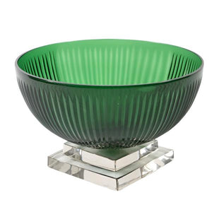 Hand-blown Crystal Glass Bowl