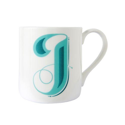 J Tiffany Blue Fortnum Mason Mug