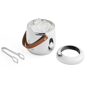 Modern Tahoe Ice Bucket & Tongs