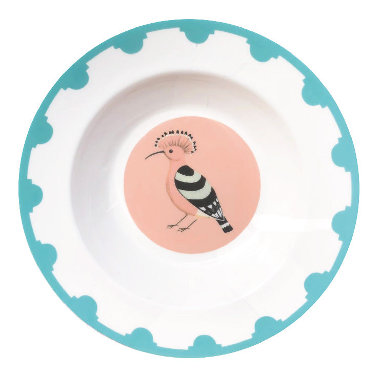 Set of 4 Hooray for the Hoopoe Bowls