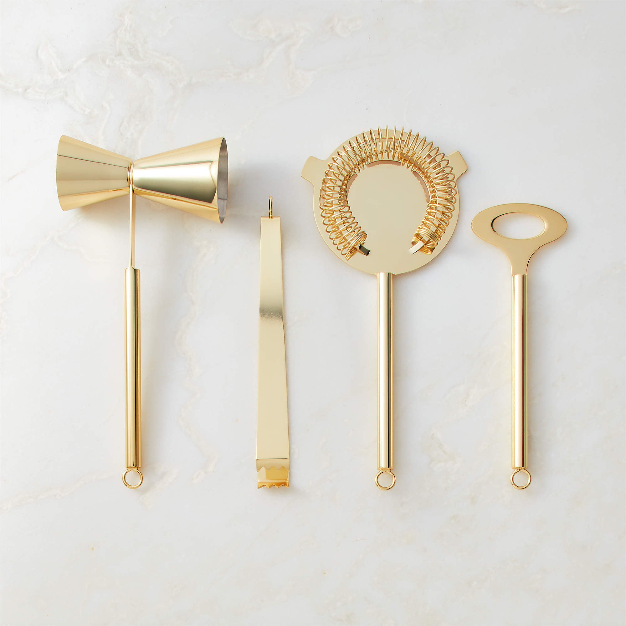 5-Piece Calcutta Champagne Gold Tools Set