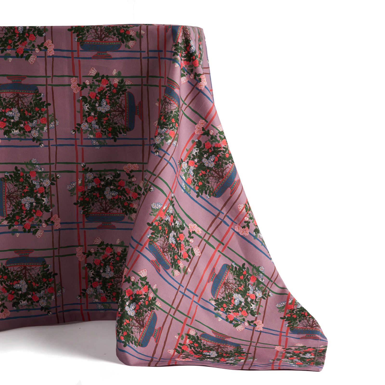 Organic Cotton Rose Tablecloth