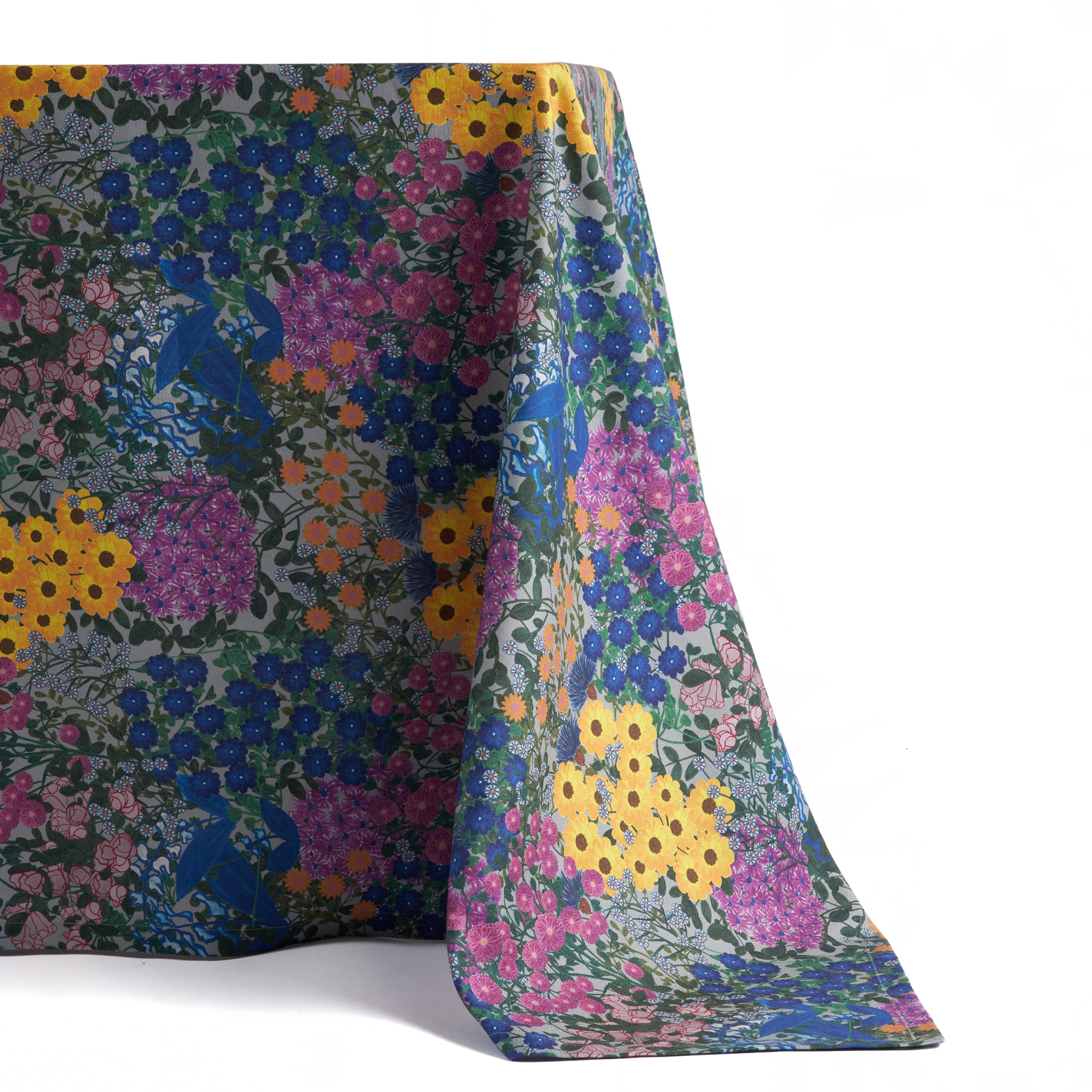Organic Cotton Wildflower Tablecloth