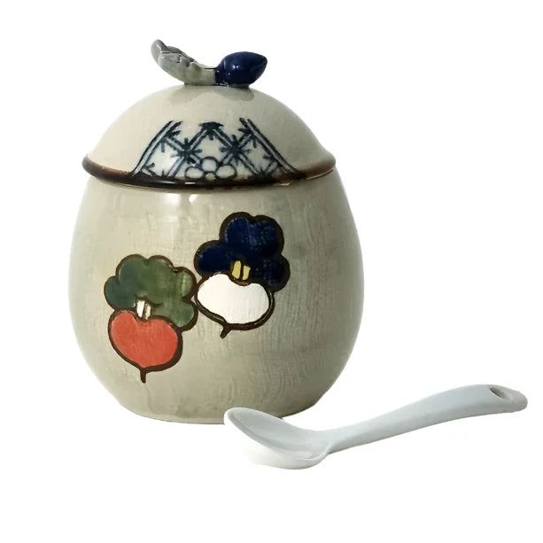 Vintage Japanese Olive Chawanmushi Bowl