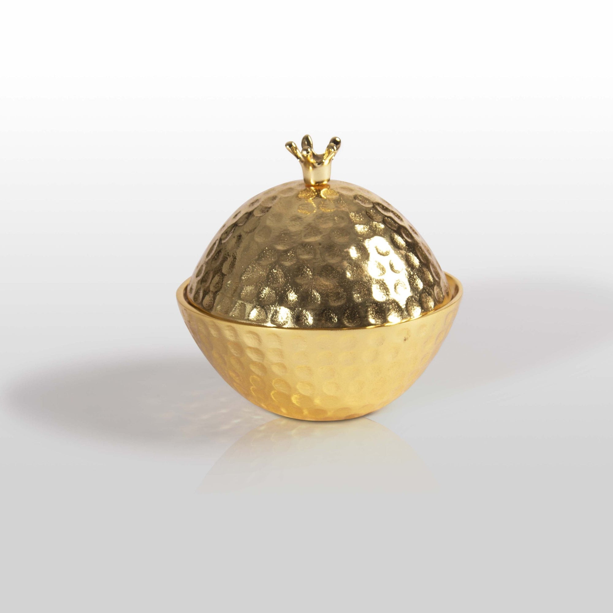Gold Finish "Be Your Own Sugar Daddy" Grace Jones - Bowl With Quote