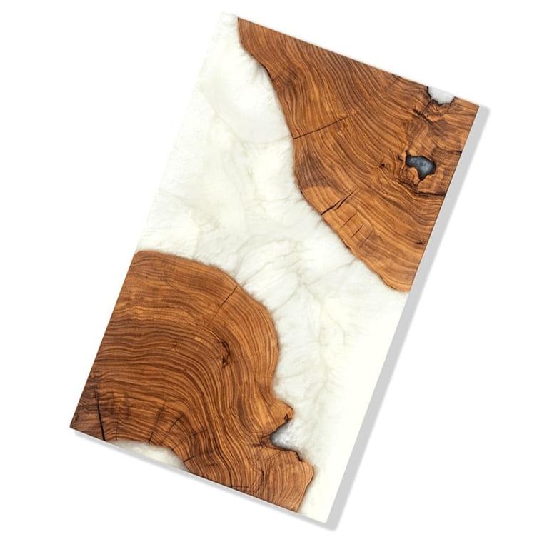 Handcrafted Epoxy & Olive Wood Serving Board