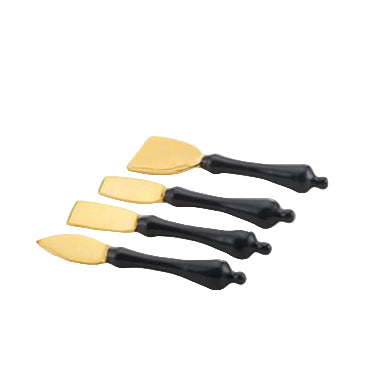 Set of 4 Pod Cheese Knife Set Graphite