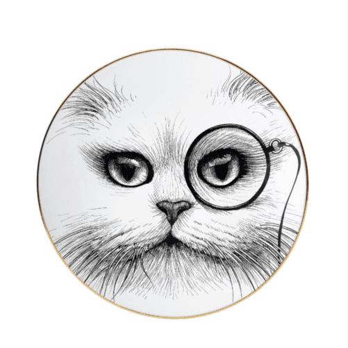 Cat Monocle Wall Plate