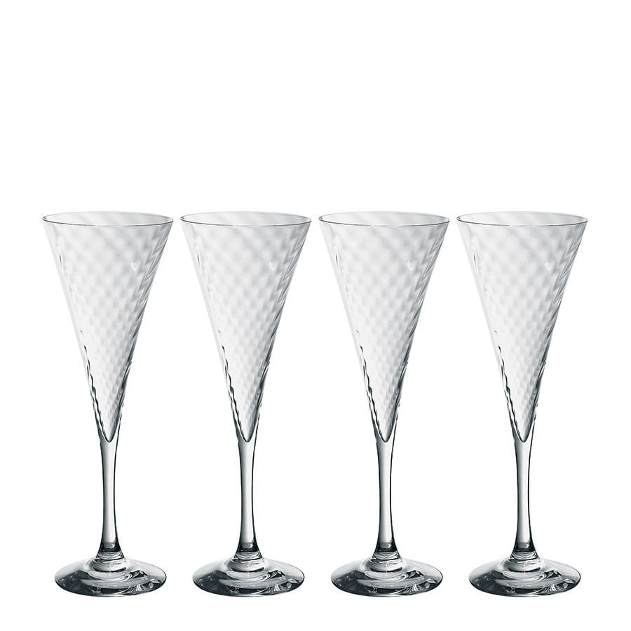 Set of 4 Aura Champagne