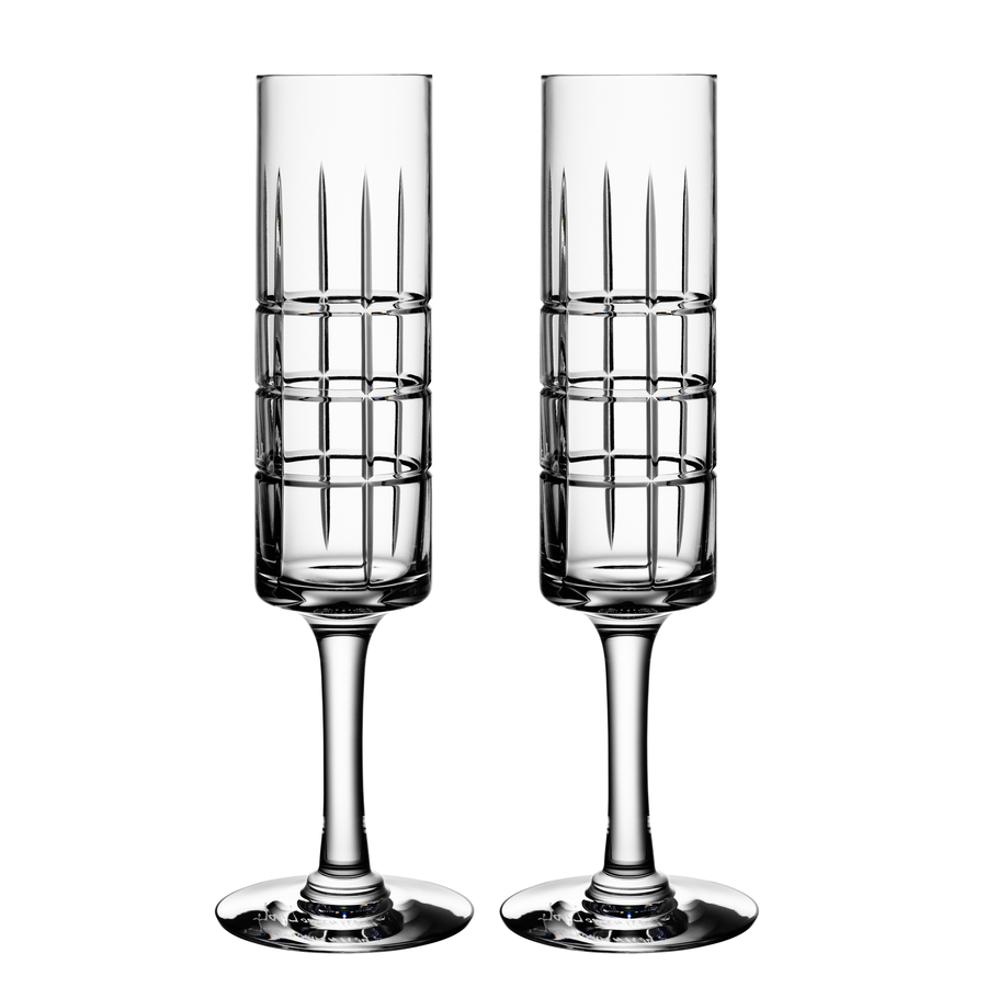Set of 2 Light Champagne Glasses