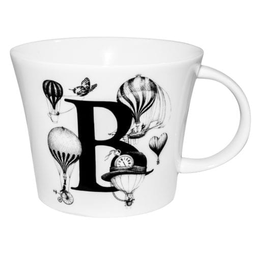 B Balloon Alphabet Mug