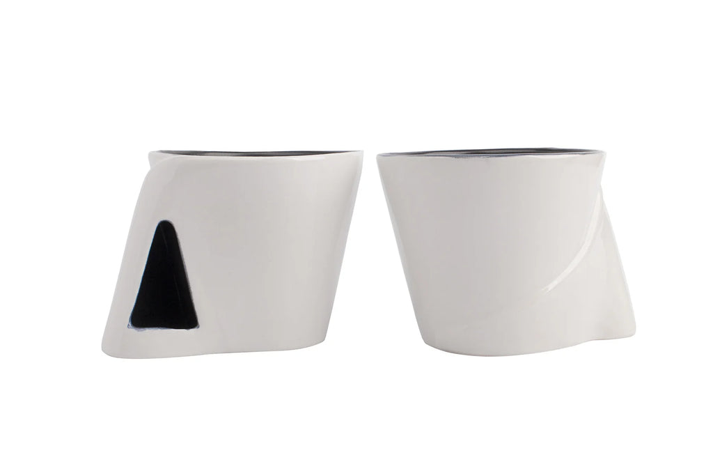 Set of 4 Modern Tea Cups