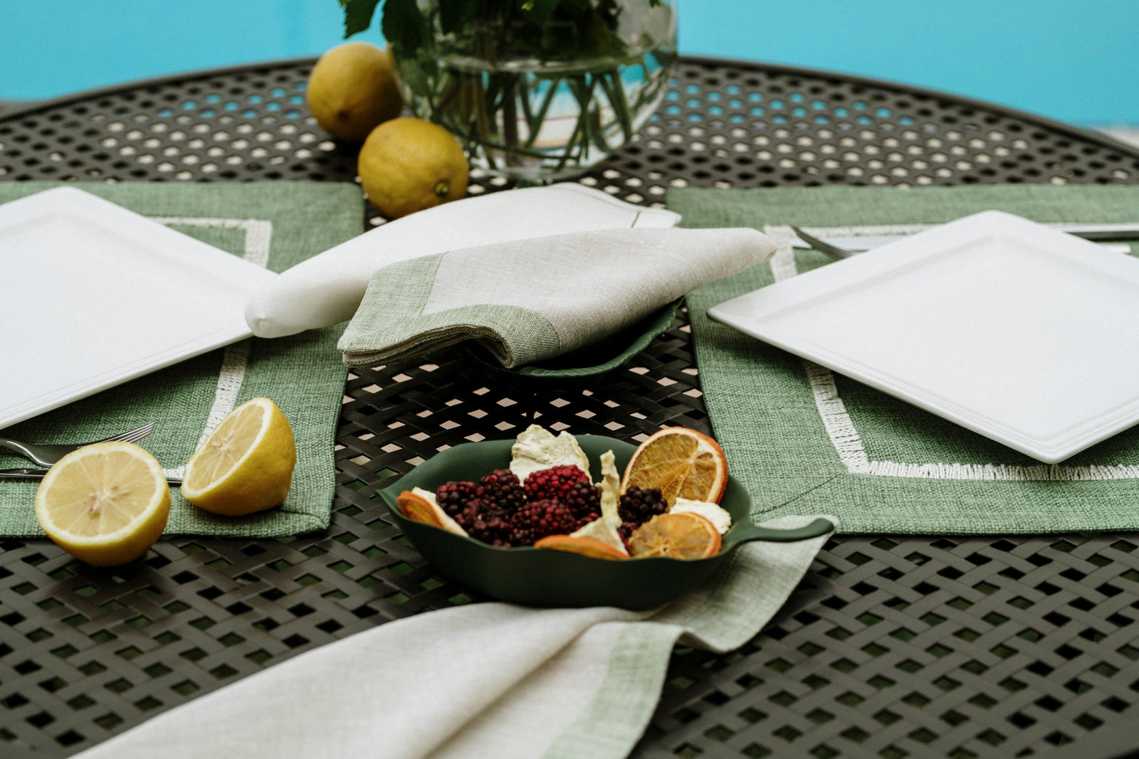 Set of 4 Amalfi Linen Placemats