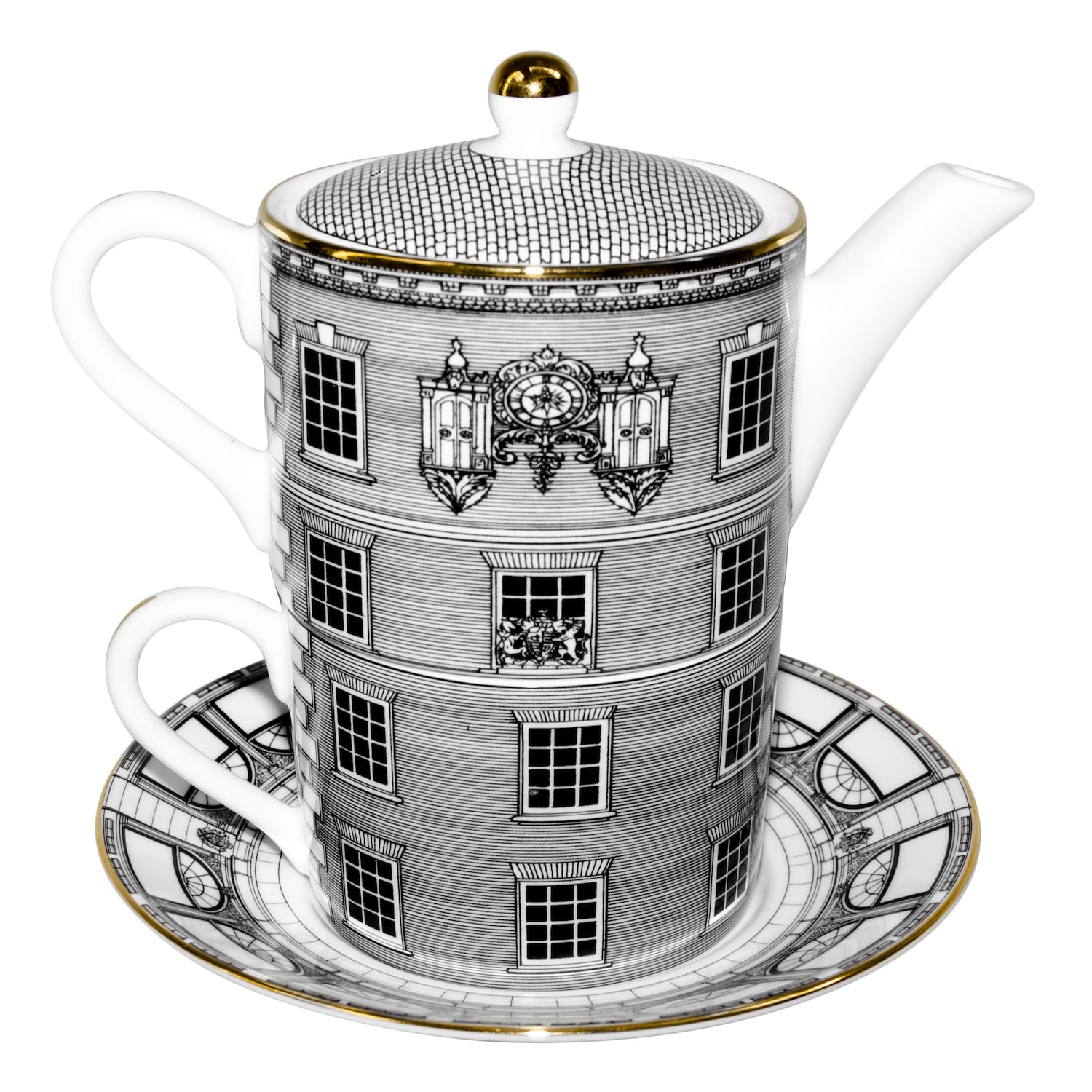 Fortnum & Mason Teapot, Cup & Saucer