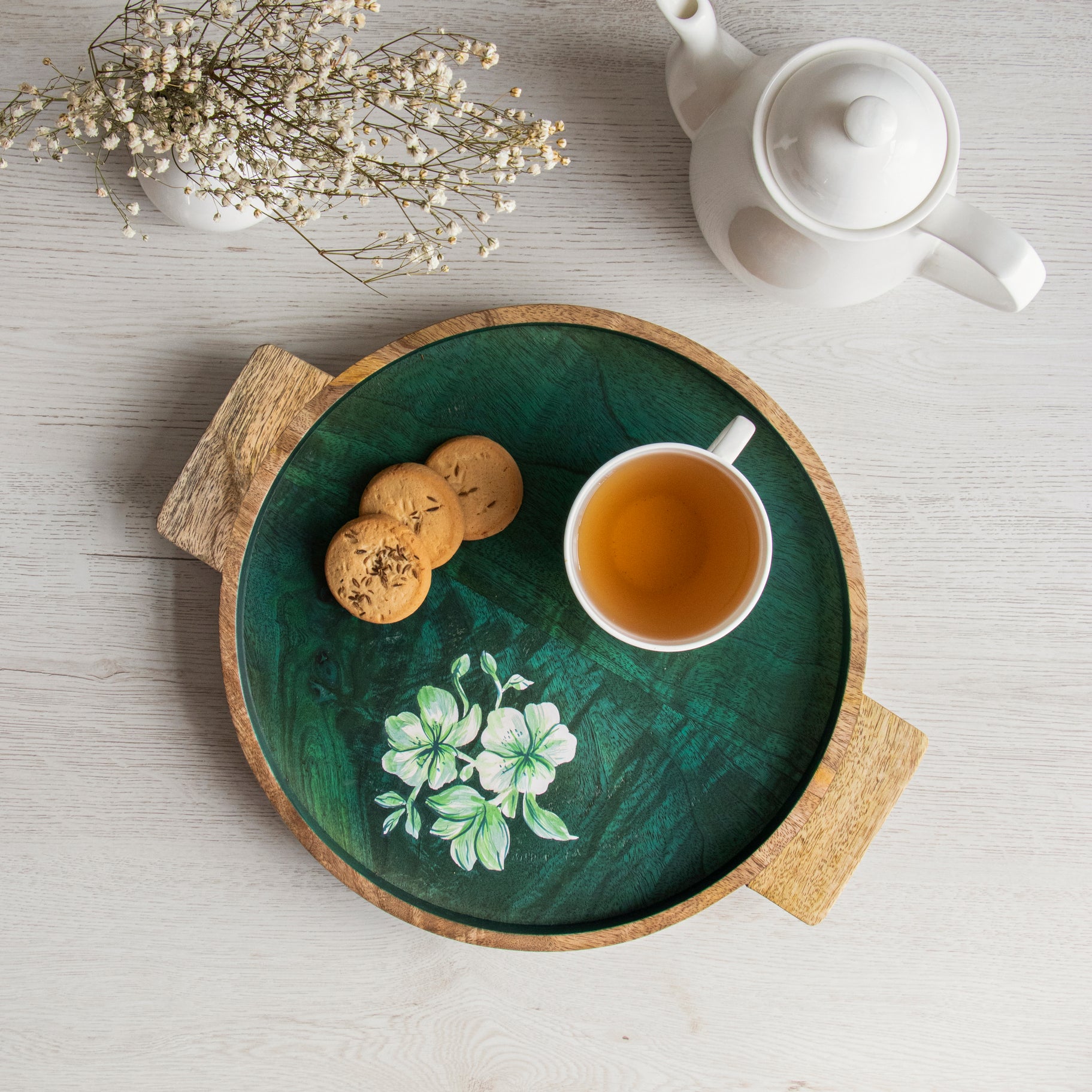 Azalea Round Tray