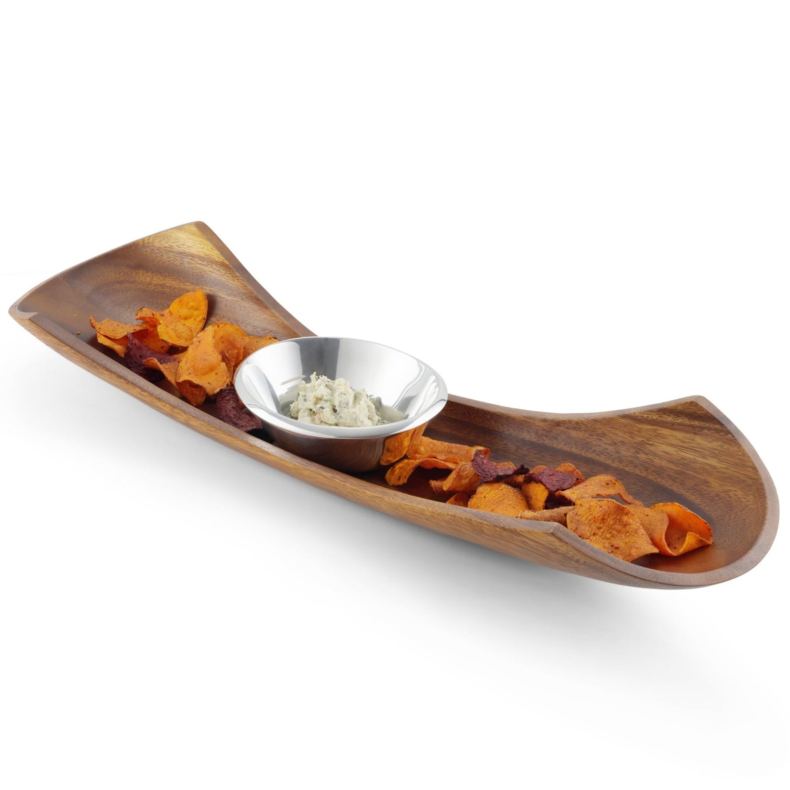 Scott Henderson Acacia Wood Chip & Dip Set
