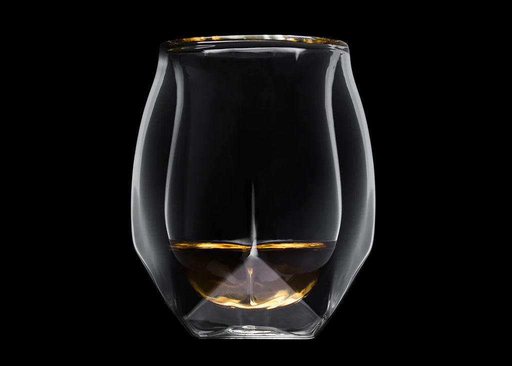 Set of 2 Double Walled Whisky Glass