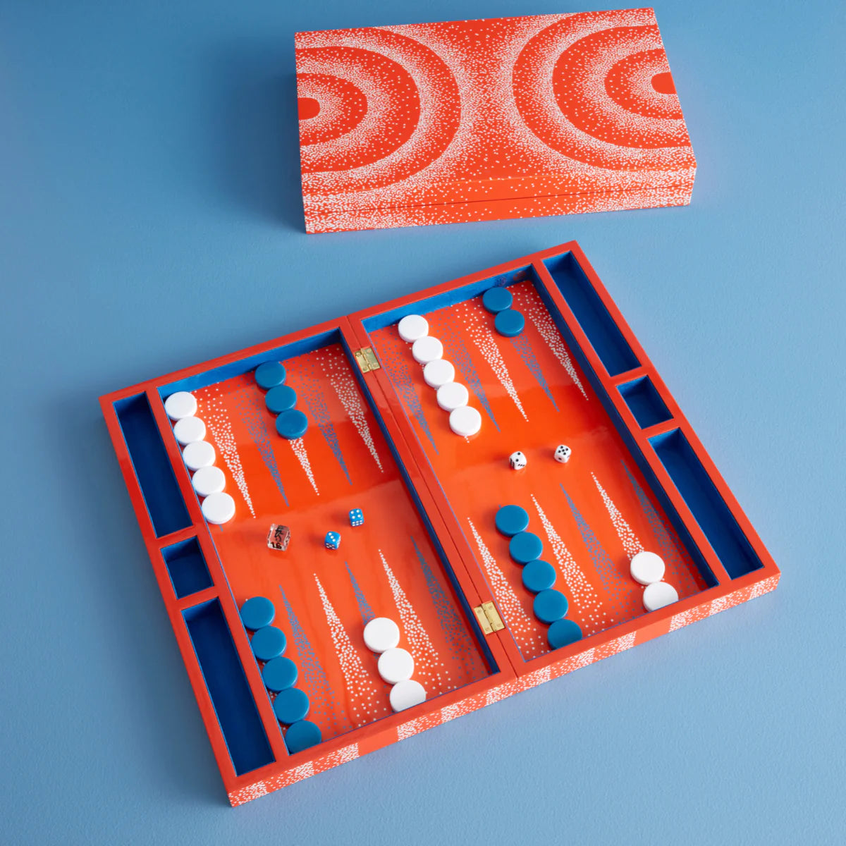 Backgammon Orange Set