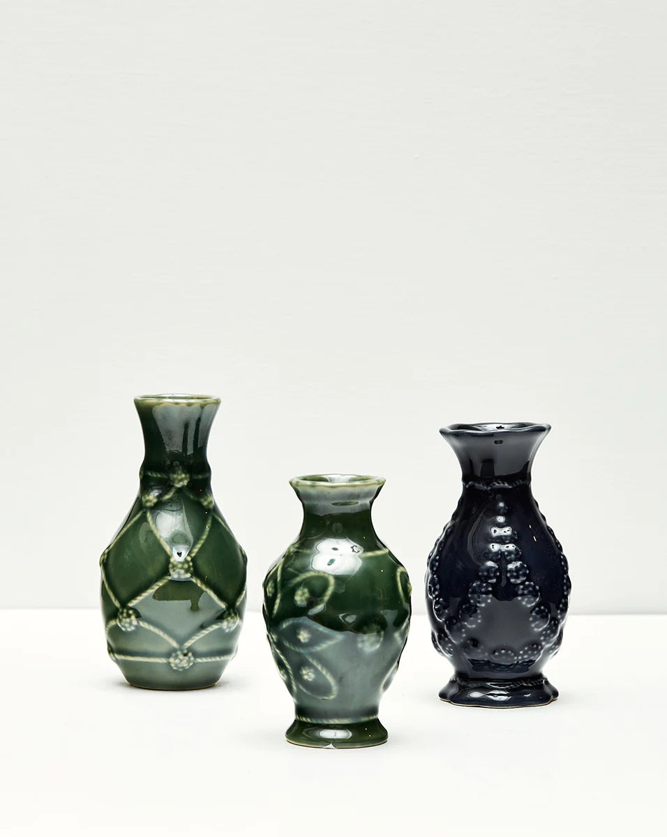 Set of 3 Jardins Mini Vase