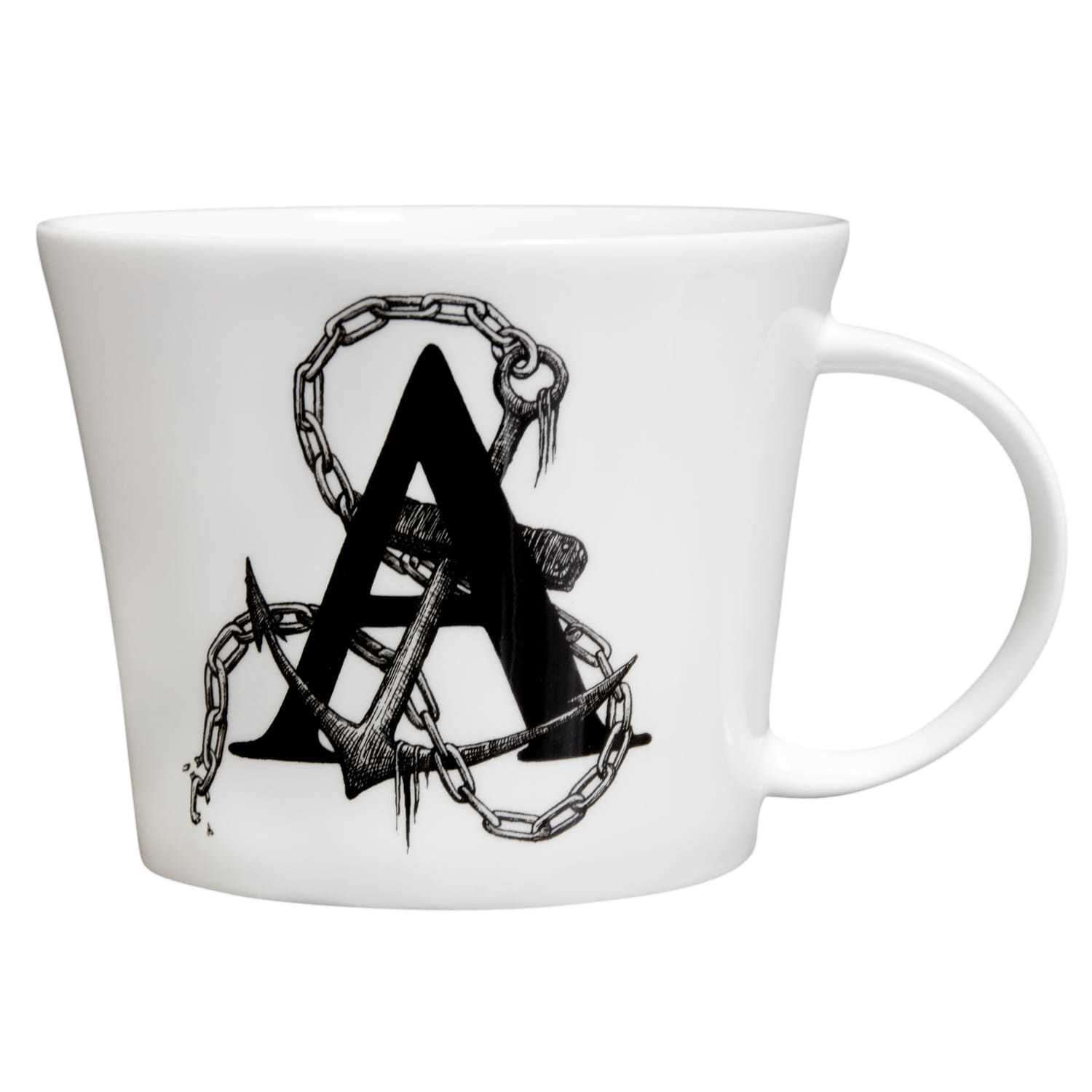 A Anchors Alphabet Mug
