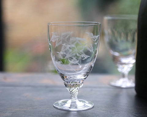 Set of 6 Crystal Bistro Glasses
