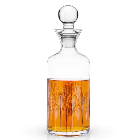 Wine or Whisky Art-Deco Crystal Decanter