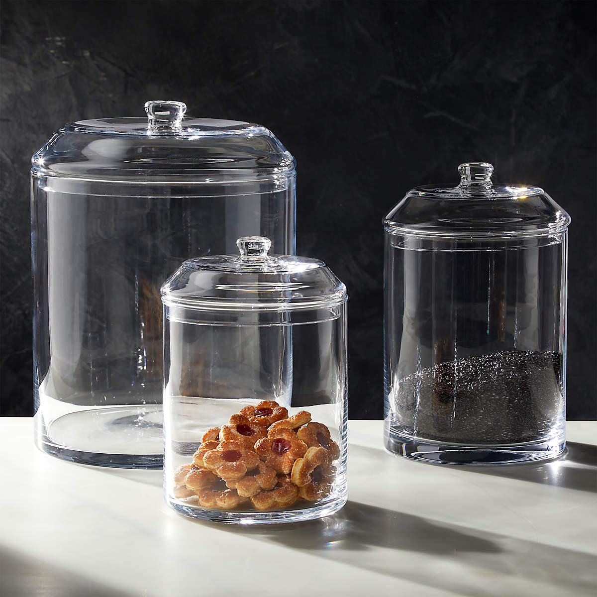Medium Glass Canister
