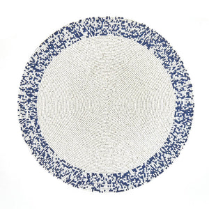 Set of 2 Splatter Blue Placemats