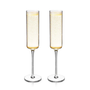 Set of 2 Champagne Flutes